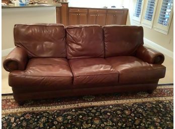Robb & Stuckys Leather Express Brown Couch/Sofa