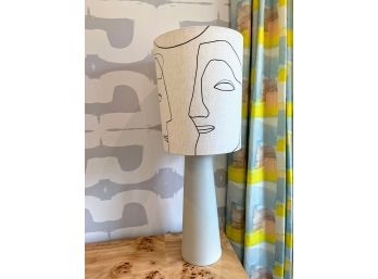 HK Living Printed Face Table Lamp - Currently Retails For $419
