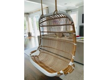 Serena And Lily Double Hanging Rattan Chair