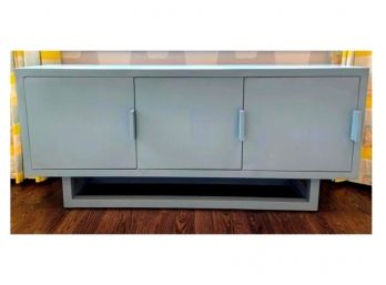 Custom Console- Fabulous Color And Great Storage  Original Price $3500