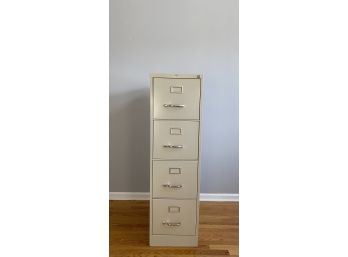 STAPLES - 4 Drawer Metal File Cabinet