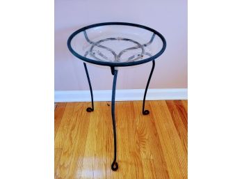 Wrought Iron Tri-footed Plant Stand