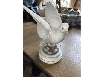 White Dove Figurine By Andrea