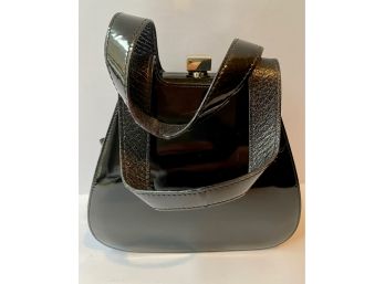 Bergdorf Goodman Patent Leather Handbag, Italy