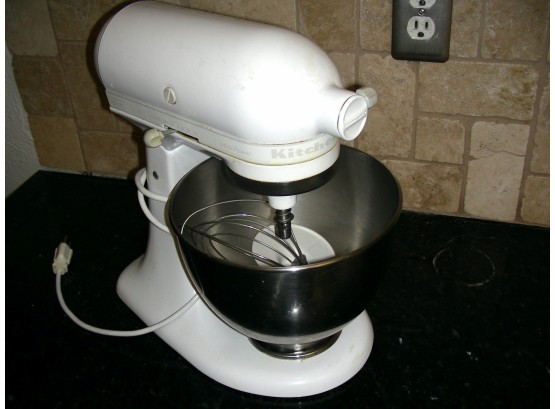 KitchenAid Ultra Power Mixer With Attachments Shown