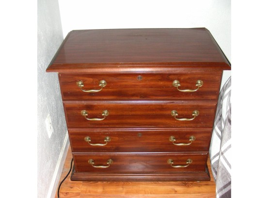 Two Drawer Lateral File Or Side Table