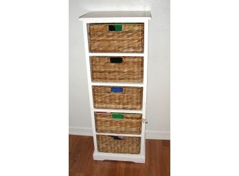 5-drawer Storage With Baskets