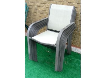Set Of 6 Stacking Patio Chairs