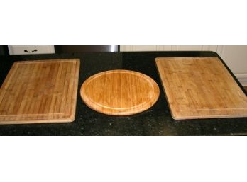 3 Bamboo Cutting Boards