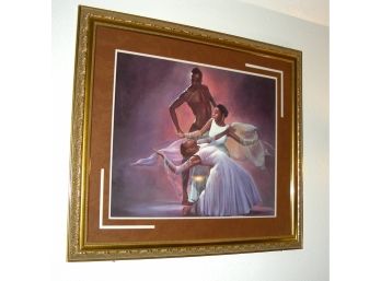 Framed Print - 3 Dancers