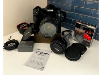 Canon EOS 40D, Bag &  Accessories