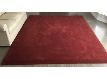 10 X 8 Red/maroon Area Carpet,  Rug Stunning