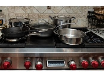 Stainless Steel And Cast Iron Cooking Pot Set - Kitchenaid, Kirkland And More