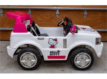 Hello Kitty Ride On Toy Car