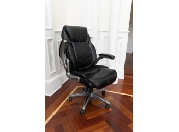 True Wellness Active Lumbar Managers Leather Office Chair For Back Support & Comfort