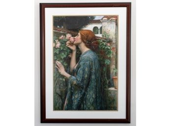 Framed Print Of 'The Soul Of The Rose' By John William Waterhouse 1908