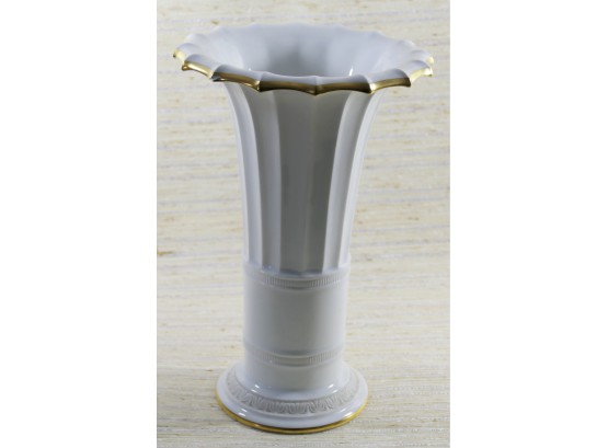 Royal Copenhagen Fluted 10 1/2" Tall With Gilt On Crown And Base #790461 |