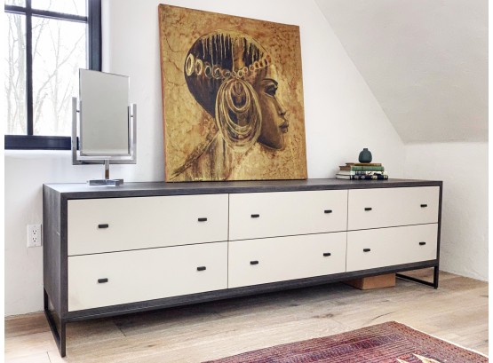 Desiron Credenza With 6 Wrapped Drawers