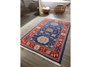 Authentic Hand Knotted Wool Oriental Area Rug