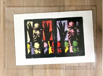 Dan Eldon Acrylic Framed Giclee Print Artist Signed And Numbered