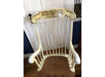 Hitchcock Rocking Chair By Ethan Allen