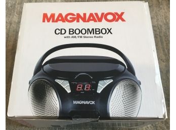 Magnavox CD Boom Box With AM/FM Radio - New In Box