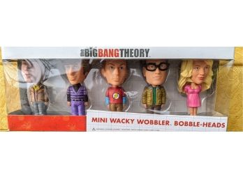 Yes, Brand New Mini Wacky Wobbler Bobble Heads From The Bing Bang Theory