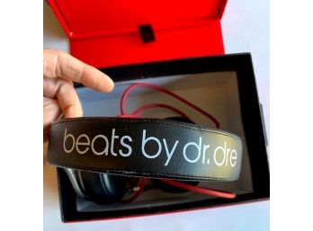 Beats By Dre Head Phones  In Original Box With Paperwork