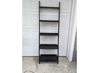 Ample Ladder Shelving Unit - Angled To Stand Up Against Any Wall.