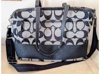 Classic Designer Coach Travel Bag For Busy Mom's