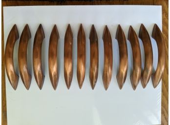2 Sets Of Twelve - 24 Total Copper Handles
