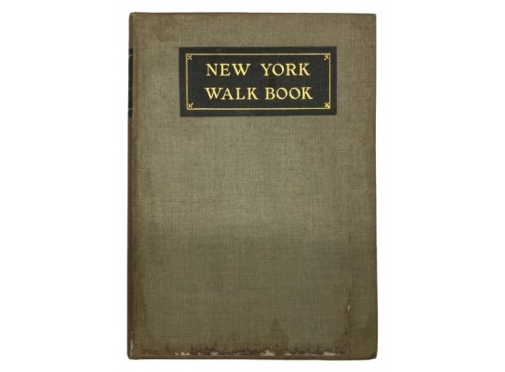New York Walk Book (Pocket) - FIRST Edition, By Raymond Torrey, 1923.  $$$$
