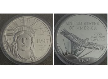 1997 Liberty .9995 Platinum Coin