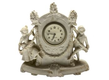 Figural German Clock