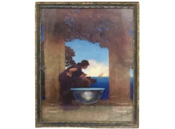 Framed Print Of Maxfield Parrish's Circe's Palace
