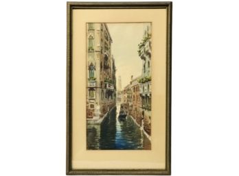 Watercolor Of Venice