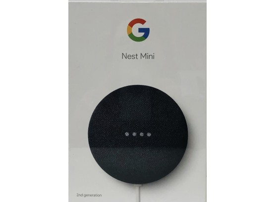 Google Nest Mini Second Generation - New In Box