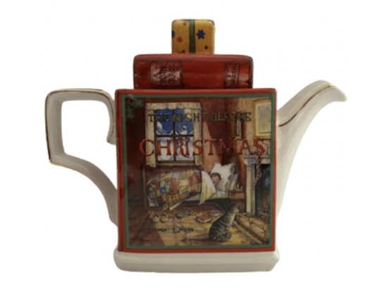 Sadler Cube Teapot 'The Night Before Christmas' (Classic Story Collection)