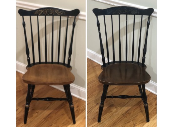Two Hitchcock Dining Chairs
