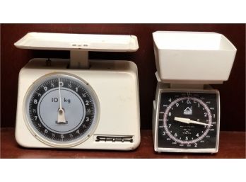 Two Vintage Food Scales