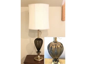 MCM Blown Glass Table Lamp #1