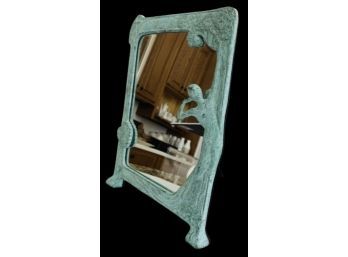 Verdigris Art Deco Vanity Mirror