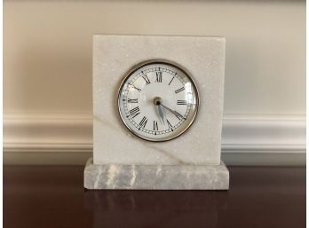 Marble Tabletop Clock