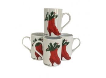Andy Warhol - Set Of 4 - Christmas Mugs