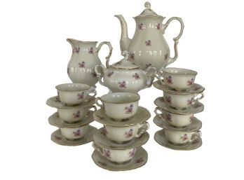 Floral China - Coffee Service Set