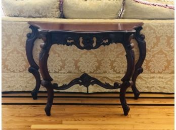 Carved Sofa /occasional Table