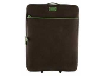 Kate Spade Leather Trimmed Nylon Suitcase