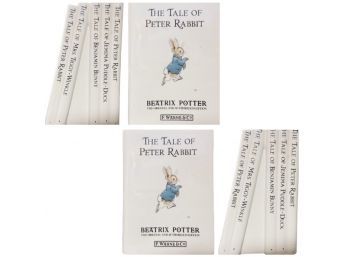 Two Wedgwood Beatrix Potter Peter Rabbit Banks