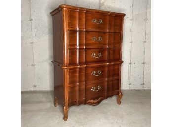 A French Provincial Style Chest Of Drawers By Bassett Furniture