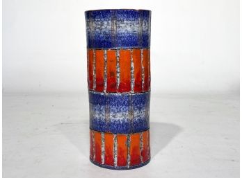 A Vintage Italian Glazed Ceramic Vase